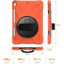Ipad Pro 10.5 AIR10.5 2019 Kalem Yerli Standlı Zırh Kılıf Shockproof CASE-(5775 - MRK6142-6374