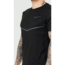Nike EF-4571 Erkek Polyester Mesh T-Shirt