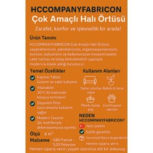 HCCOMPANYFABRİCON MODERN ETNİK EŞME KİLİM MOTİFLİ  HALI ÖRTÜSÜ 4 m²