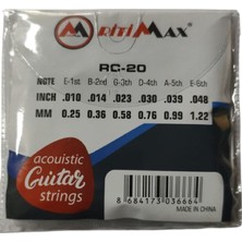 Ritimax Rc-20 Akustik Gitar Teli Takım