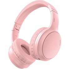 Karler Bass Krh4 Anc Kablosuz Kulak Üstü Kulaklık - Pembe