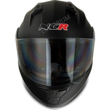 Icon Çene Açılır Mat Siyah Kask