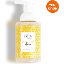 The Bath Factory Gold Aura Vücut Peelingi + Gold Aura Duş Jeli + Gold Aura Köpük Sabun