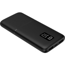 Logia Powerbanklı Ultra Thin Akıllı Saat Yuvarlak Çelik Kasa Metal Kordon