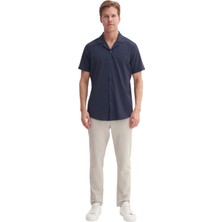 Erkek Regular Fit Kısa Kol Gömlek