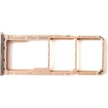 Yedcom SAMSUNG A750 Uyumlu Sim Kart Aparatı Sim Tepsisi Sim Kızağı BRONZ