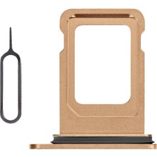 Yedcom iPHONE XS MAX Uyumlu Sim Tepsisi Sim Aparatı Sim Kart Yuvası GOLD