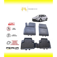 Renault Megane 3 2008-2015 Uyarlanabilir Universal Havuzlu Paspas