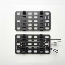 Araç Güneşlik Üstü Molle Panel Organizer | 1 Adet | Metal | Gözlük, Taktik ve Kamp Eşyası Uyumlu
