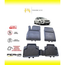 Opel Corsa F 2019 ve Üstü Uyarlanabilir Universal Havuzlu Paspas