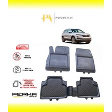 Skoda Karoq 2018 ve Üstü Uyarlanabilir Universal Havuzlu Paspas