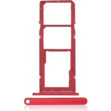 Yedcom HUAWEİ HONOR 8A Uyumlu Sim Tepsisi Aparatı Sim Kart Yuvası KIRMIZI