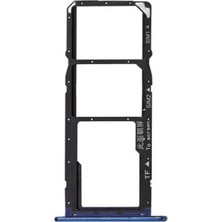 Yedcom HUAWEİ Y6 2019 Uyumlu Sim Tepsisi Aparatı Sim Kart Yuvası MAVİ