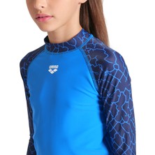 Arena Unısex Jr Arena Rash Vest L/s Allover  Uv Korumalı Tişört