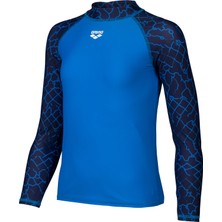 Arena Unısex Jr Arena Rash Vest L/s Allover  Uv Korumalı Tişört