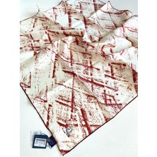 Levidor Tivil Saf Ipek Eşarp 49364 Krem Karışık Desen