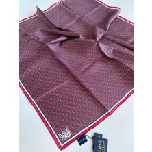 Levidor Tivil Saf Ipek Eşarp 49472 Pembe Karışık Desen