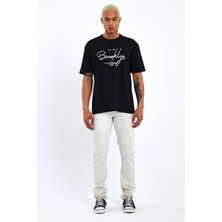 Süperlife Erkek Bisiklet Yaka Standart &regular Fit Tişort SPR22TS110