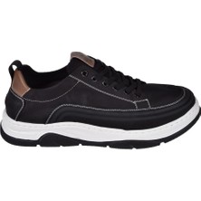 Guja Hafif Taban Tekstil Erkek Sneaker GJ-507   Siyah
