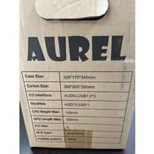 Strong Aurel Standart Ofis Tipi Bilgisayar Kasası Güç Kaynağı Yok