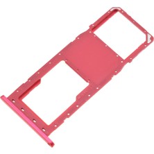 Yedcom SAMSUNG A03 Uyumlu Sim Kart Aparatı Sim Tepsisi Sim Kızağı x KIRMIZI
