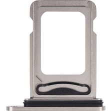 Yedcom iPHONE 15 PRO MAX Uyumlu Sim Tepsisi Sim Aparatı Sim Kart Yuvası BEYAZ