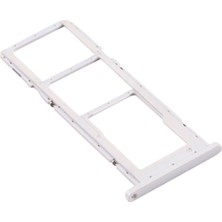 Yedcom SAMSUNG M02 S Uyumlu Sim Kart Aparatı Sim Tepsisi Sim Kızağı x BEYAZ