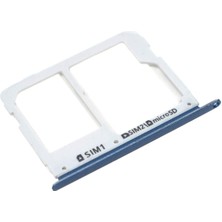 Yedcom SAMSUNG C7 PRO Uyumlu Sim Kart Aparatı Sim Tepsisi Sim Kızağı x MAVİ