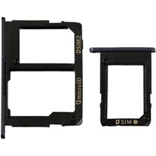 Yedcom SAMSUNG J7 MAX Uyumlu Sim Kart Aparatı Sim Tepsisi Sim Kızağı x SİYAH