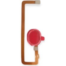 Yedcom SAMSUNG A10S Uyumlu Parmak İzi Okuyucu x Filmi KIRMIZI