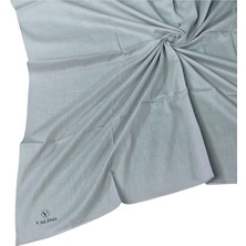 Valino Organik Pamuk Düz Renk Eşarp 100X100 cm - Doğal ve Nefes Alabilen Kumaş