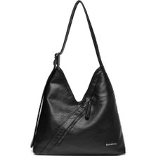 Yıkama Deri Omuz Askılı Kadın Çantası 21-K Barcelona 1931