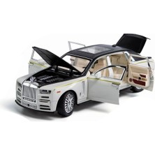 ZHD-B2407- Vardem  Çek Bırak Işıklı ve Sesli Model Rr Metal Araba 1:24