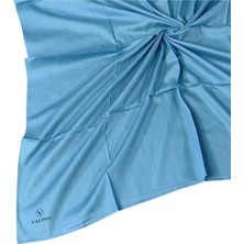 Valino Organik Pamuk Düz Renk Eşarp 100X100 cm - Doğal ve Nefes Alabilen Kumaş