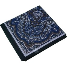 Mısırlı Eşarpları Büyük Boy Etnik Desenli Eşarp 120X120 cm