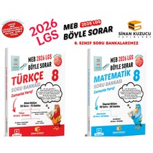 Sinan Kuzucu 2026 Lgs 8.sınıf Türkçe Matematik Fen Soru Bankası Seti