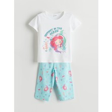 Lc Waikiki Yeni Sezon Bisiklet Yaka Kiz Cocuk Kaprili Pijama Takimi - S5HY52Z4
