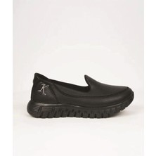Kuum K112810 Kadın Comfort Ayakkabı - Siyah