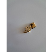 Badelis Çelik Gold Renk Kuyruklu Fiyonk Charm