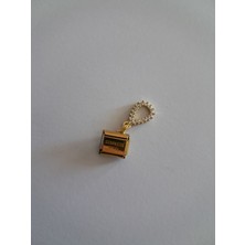 Badelis Çelik Gold Damla Model Charm