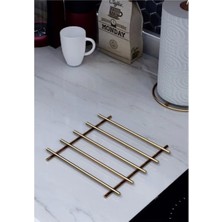 Akıllı Durak Yanmaz Paslanmaz Çelik Nihale Gold Renk