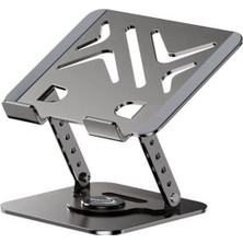 Farway Metal Laptop Macbook Notebook Standı 2 Kademeli 360 Derece Ayarlanılabilir