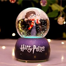 Büyük Boy Püskürtmeli Işıklı Müzikli Kar Küresi