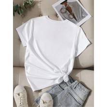Eyfel Kulesi Baskılı Oversizet-Shirt