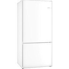 KGN86VWE0N Beyaz Alttan Donduruculu Buzdolabı 186X86 cm