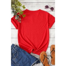 Unisex Panda Baskılı T-Shirt