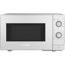 BOSCH 20 Lt Beyaz Mikrodalga Fırın 800 W Güç ve 5 Kademeli Temizlik Özelliği FFL020MW0