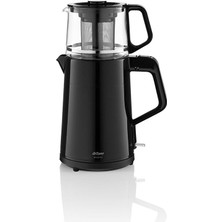 Arzum AR3134 Dreamtea Çay Makinesi Şık Tasarım ve Kullanışlı Özelliklerle Siyah Renk