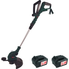 Klpro KLBMB18-50 18V/5AH. Çift Akülü Misinalı Çim Biçme Makinesi