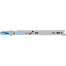 Belirtilmemiş Bosch T 118 A Basic Metal Dekupaj Testere Bıçağı 2 608 631 964 (Adet)